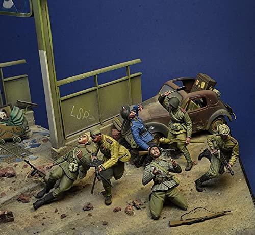 Kit Figuras de Resina Ejército Soviético Berlín 1945 1:35 miniatura 4
