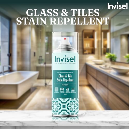 Image of Window and Glass Stain Protector Spray, 250ml - Hydrophobic Coating - 6 Months Water Repellent Protection for Windows, Glass Doors and Balcony Railings - No White Stains
