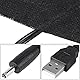 3 Paar 5V USB-Elektro-Heizelement-Pads, Komfortable Heizfolie Zum Erwärmen der Füße
