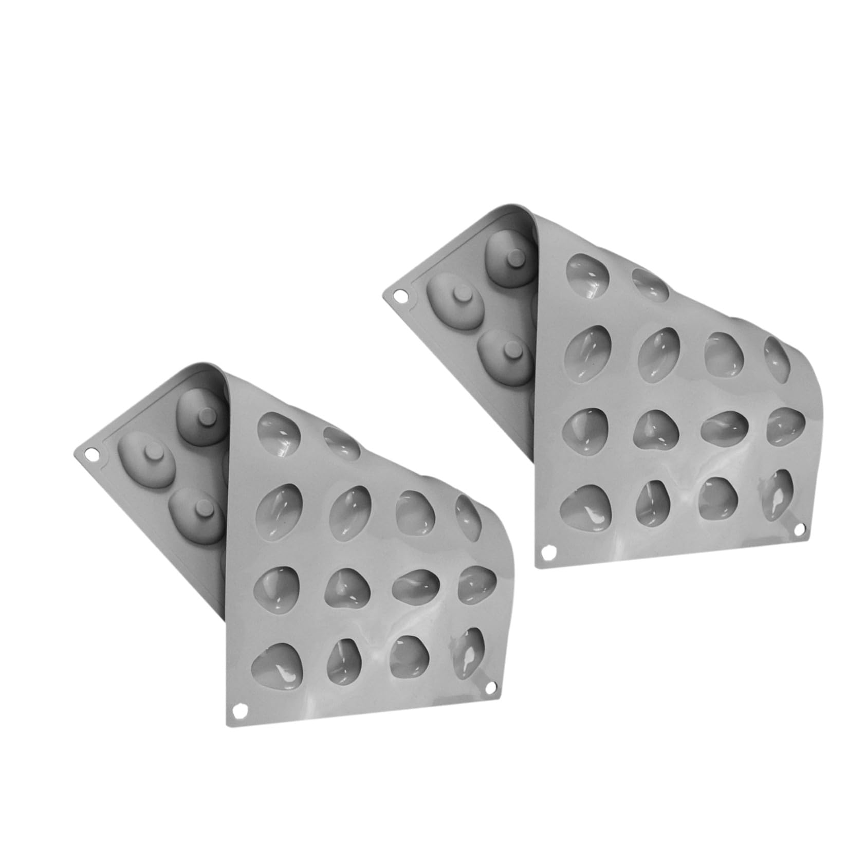 2 Pezzi Stampo Per Caramelle A Forma Di Ciottoli Stampo Da Cucina In Silicone Per Cioccolato Stampi Per Fondente Stampi Per Tartufi Al Cioccolato Per Ghiaccio A