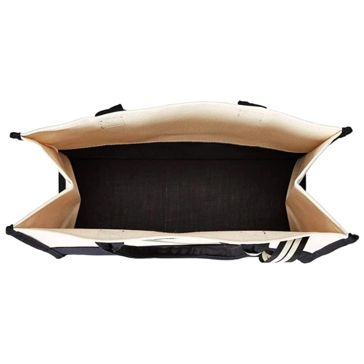 MAGICLULU Borsa da Spiaggia Grande in Tela Resistente Tracolla Lunga, Borsa Tote a Mano di Grande Capacità per Viaggi, Scuola e Uso Esterno Quotidiano