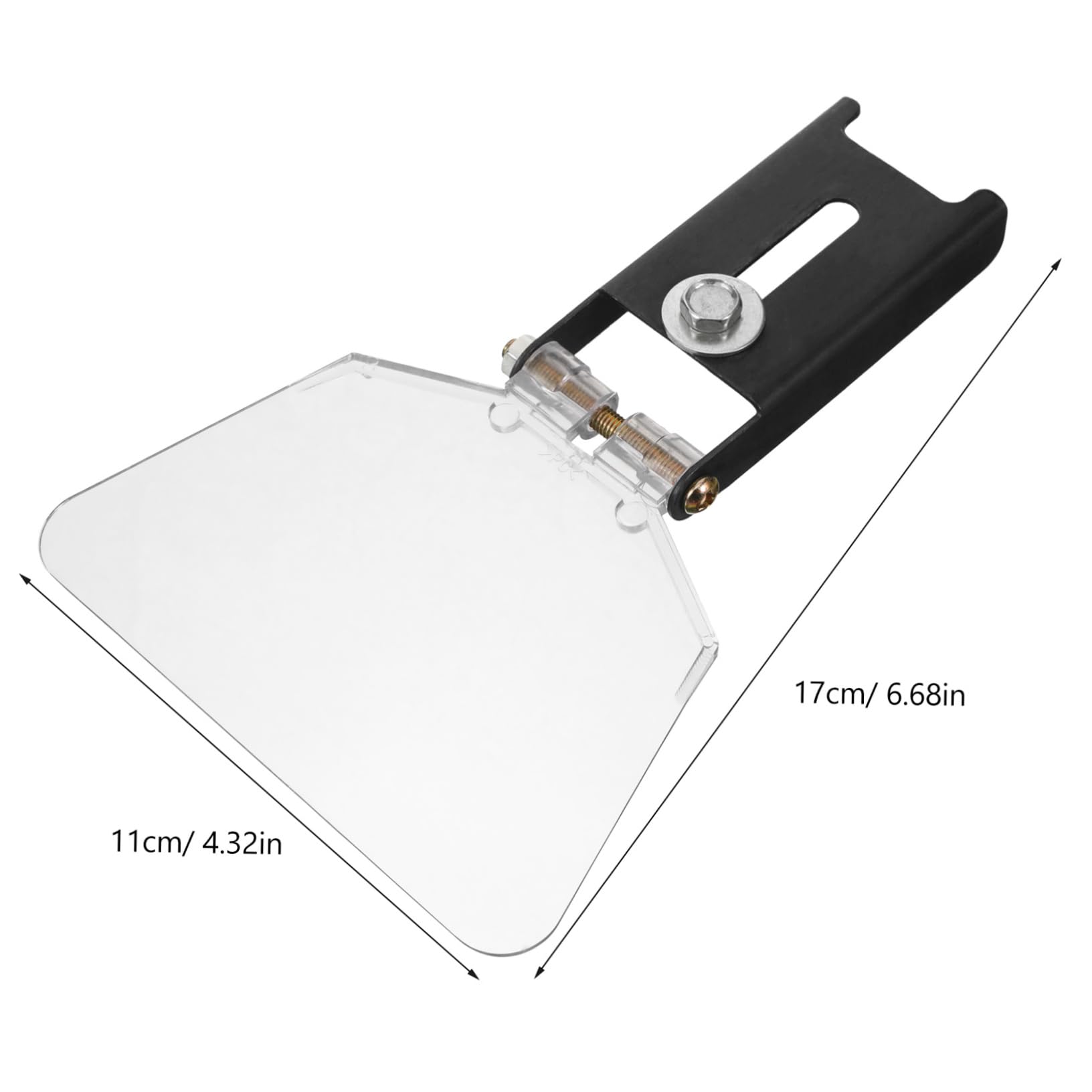 WOONEKY 2pcs Bench Grinder Guard Shield Grinder Eye Protector Transparent Cover for Safety and Dust Protection Easy Installation for Power Tools