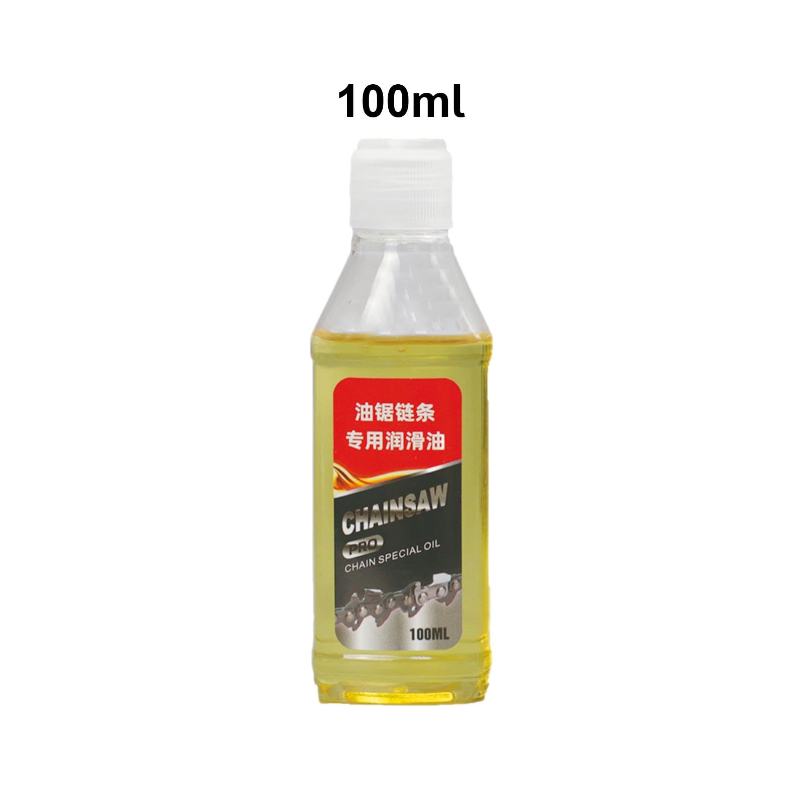 de cadena para motosierra, 100 ml, herramienta de mantenimiento, protección inoxidable para aserraderos, cortasetos, cortacéspedes y herramientas de jardín