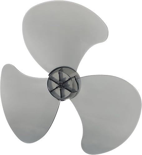 Cuchillas de ventilador de repuesto de 16 pulgadas de plástico con tuerca, accesorios generales para el hogar, aspas de ventilador para ventilador