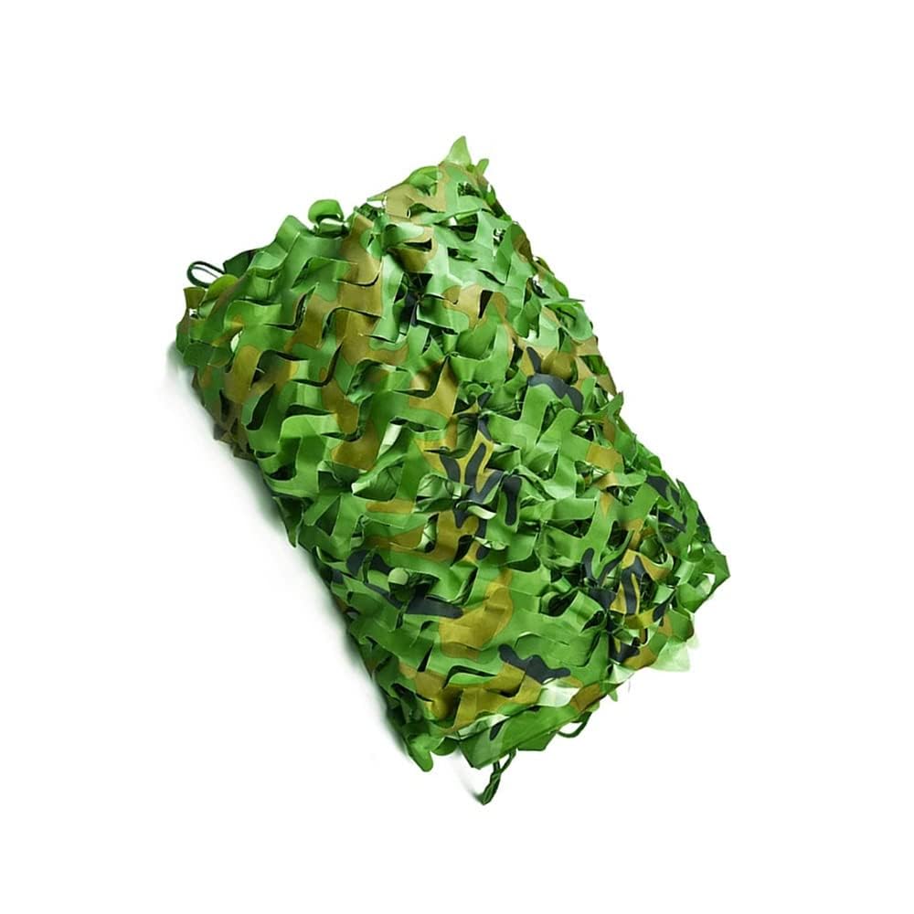 HGTRH Camouflage Netting Camo Net Woodland net for Camping Hunting, Camo Netting Camouflage Net Military Mesh Covering Blinds for Sunshade Camping Shooting Hunting 2x5m(6.5x16.4ft)