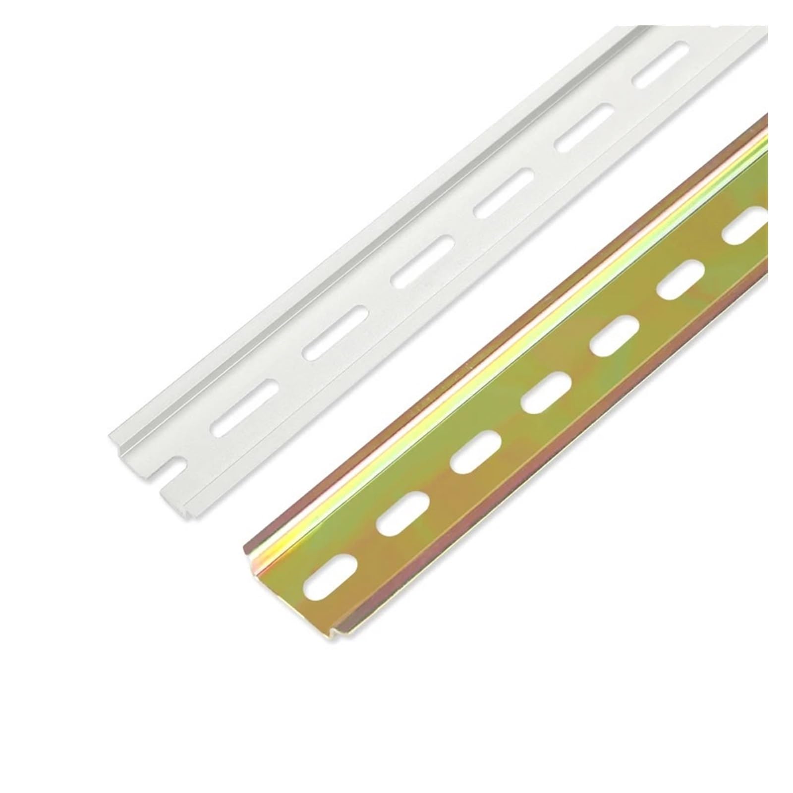 DIN-Schiene NS35-AL-1,5 Aluminium-DIN-Schiene, Dicke 1,5, Abstand 35 mm, Länge 20/30/40/50 cm, universelle Klemmenblockmontage(50CM)