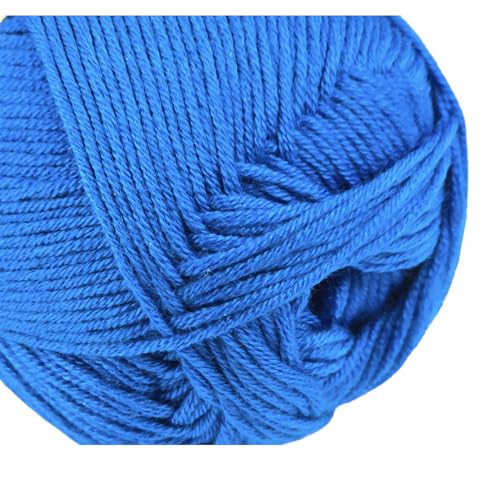 Image of 10-Pack of Yonkey Monkey 500 Grams Yarn - 70% Rayon derived from Bamboo, 30% Cotton - Imported - Blue 9056