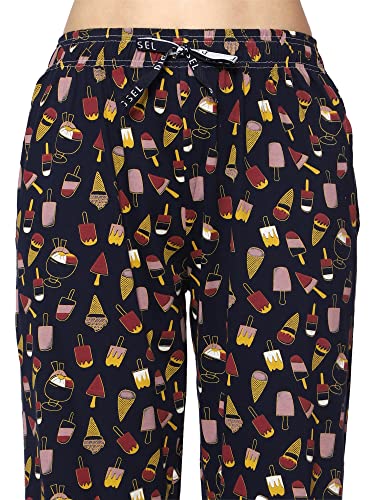 Image of Womens 100% Cotton Loungwear Pyjama Pant-pack of 1