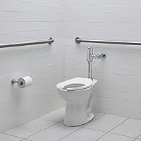 Vista 6 de American Standard 6047111.002 Exposed Manual Toilet 1.1 GPF Flush Valve, Polished Chrome