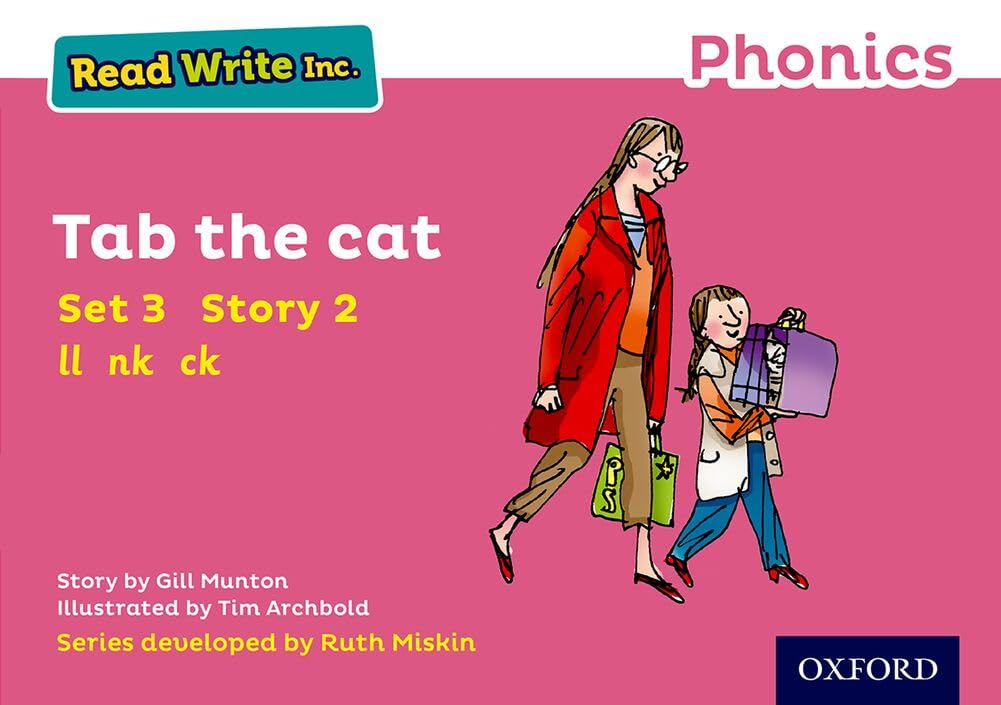 Read Write Inc. Phonics: Tab the Cat (Pink Set 3 Storybook 2)... - 9780198371700