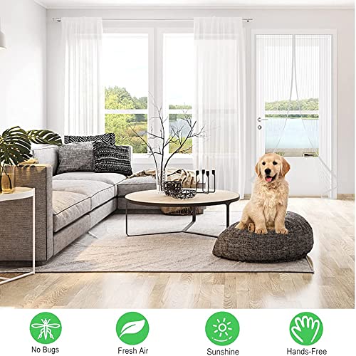 CGUOZI Tenda Zanzariera Magnetica Finestra, 200 x