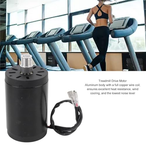 Moteur D'entraînement de Tapis Roulant 180W, Moteur à Courant Continu avec Bobine de Cuivre pour Machine D'épilation, Machine à Argile, Machine à Dessiner Vierge