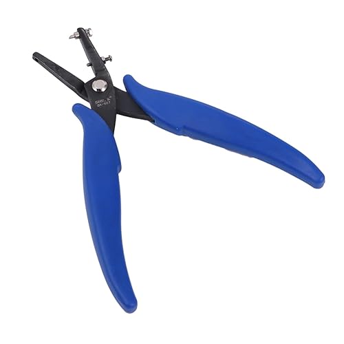 COHEALI Pinzas de perforación de papel perforador de agujero, pinzas de cuero, correa de reloj, herramienta de punzonado para cinturón, perforadora disponible en Yaxa El Salvador