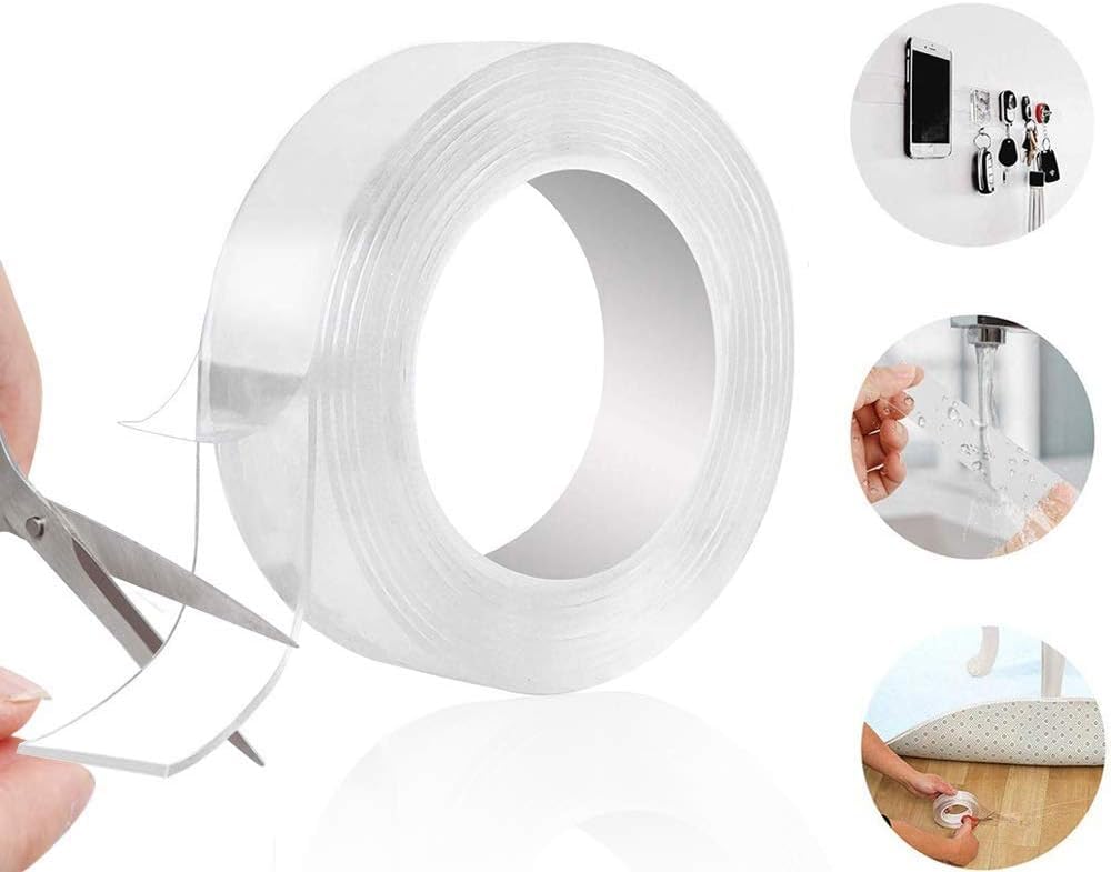 JIALTO Nano Tape Super Strong Adhesive Waterproof Permanent Repair Aluminum Butyl Tape, Rubber Suitable for Roof Leak, surface Crack, Window Sill Gap, Home Renovation (Nano Tape) (B0CV83XHDV) Amazon Price History, Amazon Price Tracker
