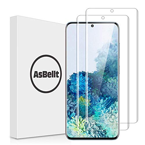 Galaxy S20 Plus フィルム 画面ガラスフィルム 2枚 +レンズ保護フィルム 1枚 AsBellt Galaxy S20 Plus ガラスフィルム 指紋認証対応可能 Galaxy S20 +フィルム S20 plus 保護フィルム 全面吸着 高タッチ感度 S20 plus 強化ガラスフィルム 5Gサービス Samsung Galaxy S20 Plus S20+ 6.7インチに対応
