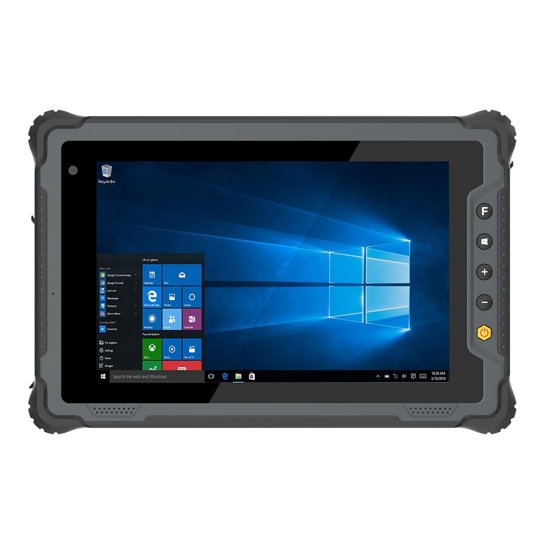 Tablet PC robusto Windows 11 Enterprise, nuova GEN CPU | 8 pollici 1200 * 1920 HD Screen | 8 GB di RAM + 128 GB ROM | Aggiornato Wi-Fi 6 4G LTE/WiFi/BT 5.2 Tecnologia | per Enterprise Mobile