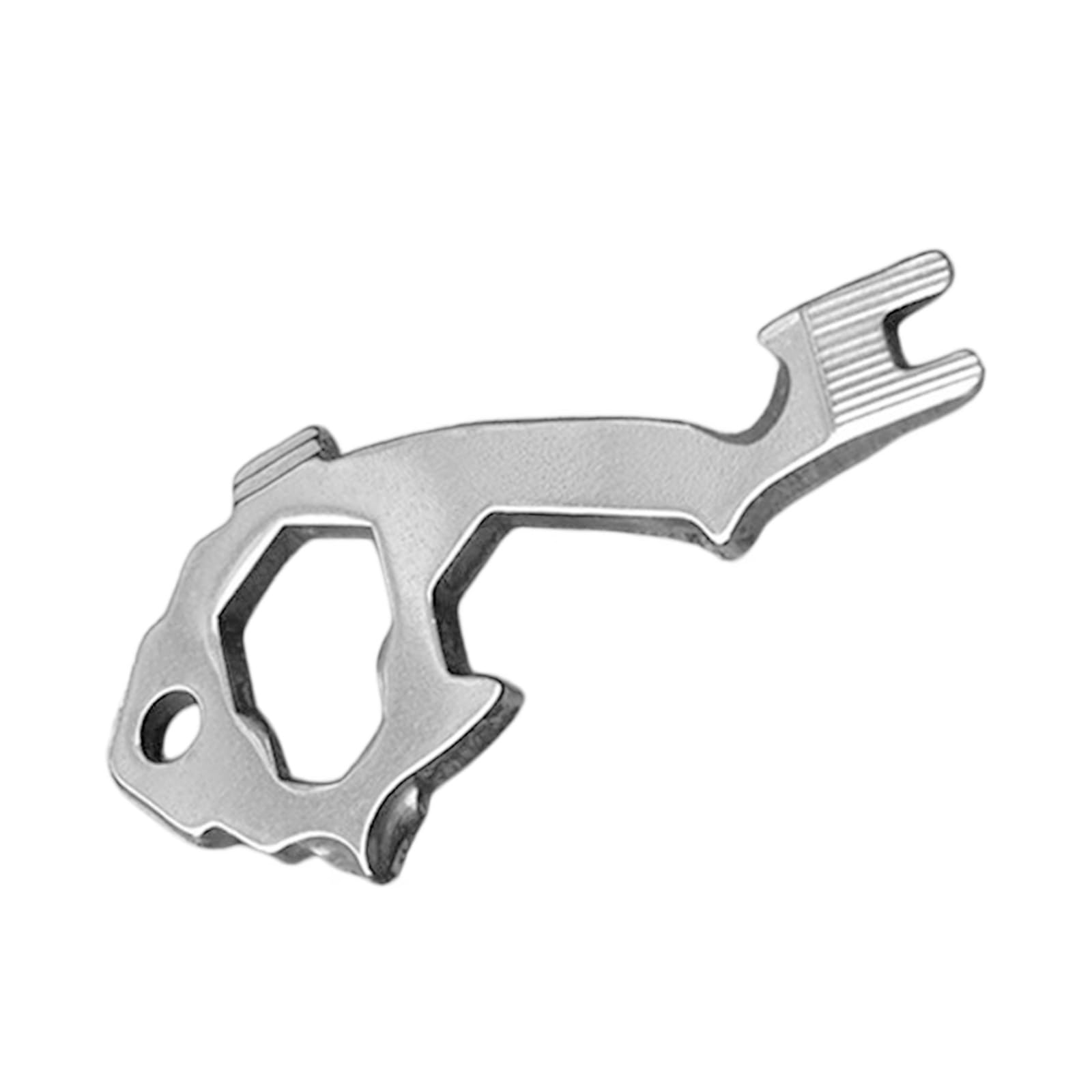 Ljmyy Bottle Opener with Keychain, Alloy or Steel Opener Fashion Pendant Pocket Bottle Openers Funny