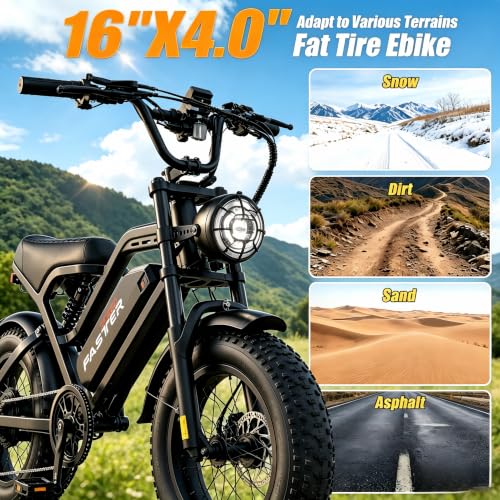 1000W Full Suspension E-Bike