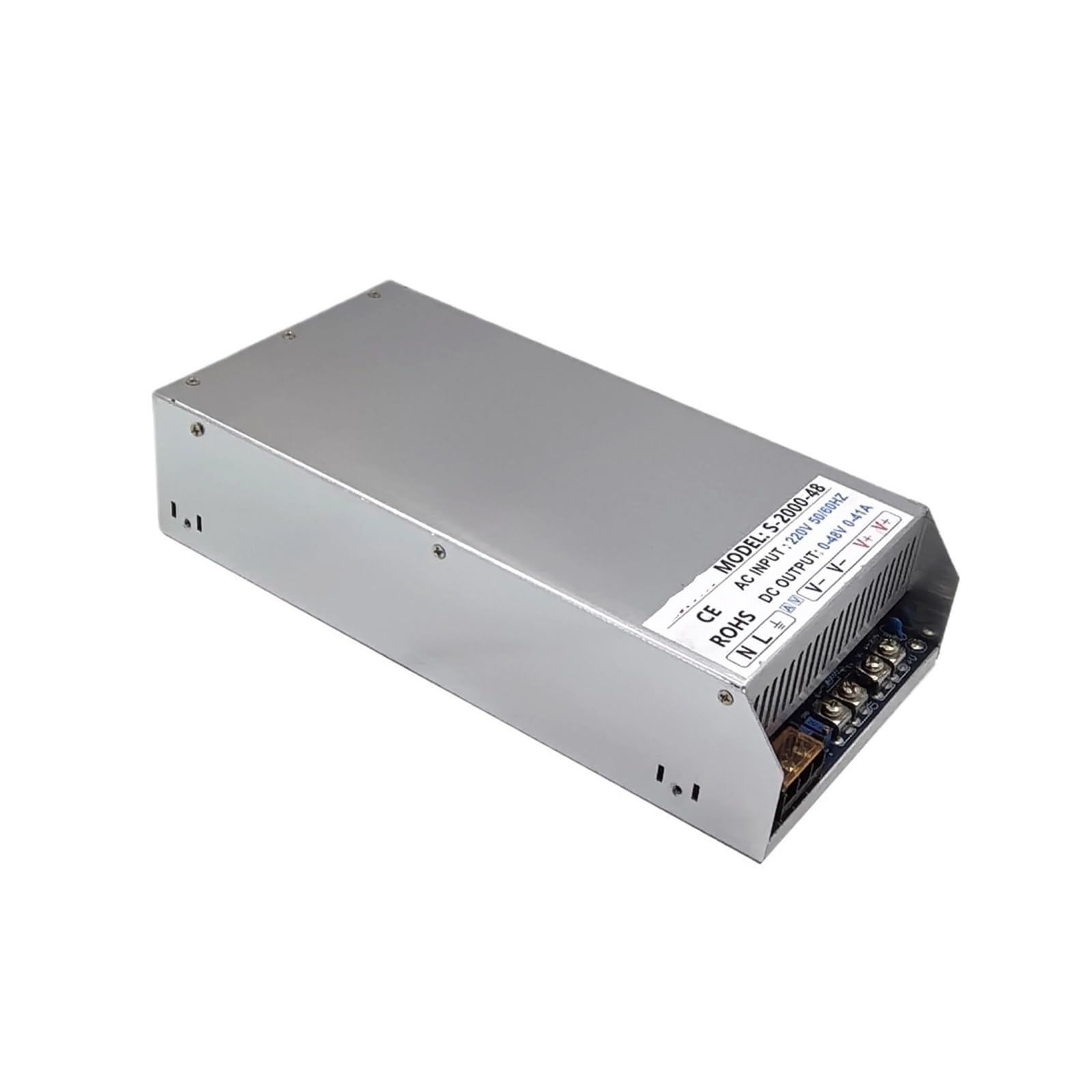 GWRQXWCKA 2000W Switching Power Supply Output Voltage 24V 36V 48V 60V 70V 80V 90V 110V 220V 300V Voltage and Current Both Adjustable(0-70v 0-28.5A)