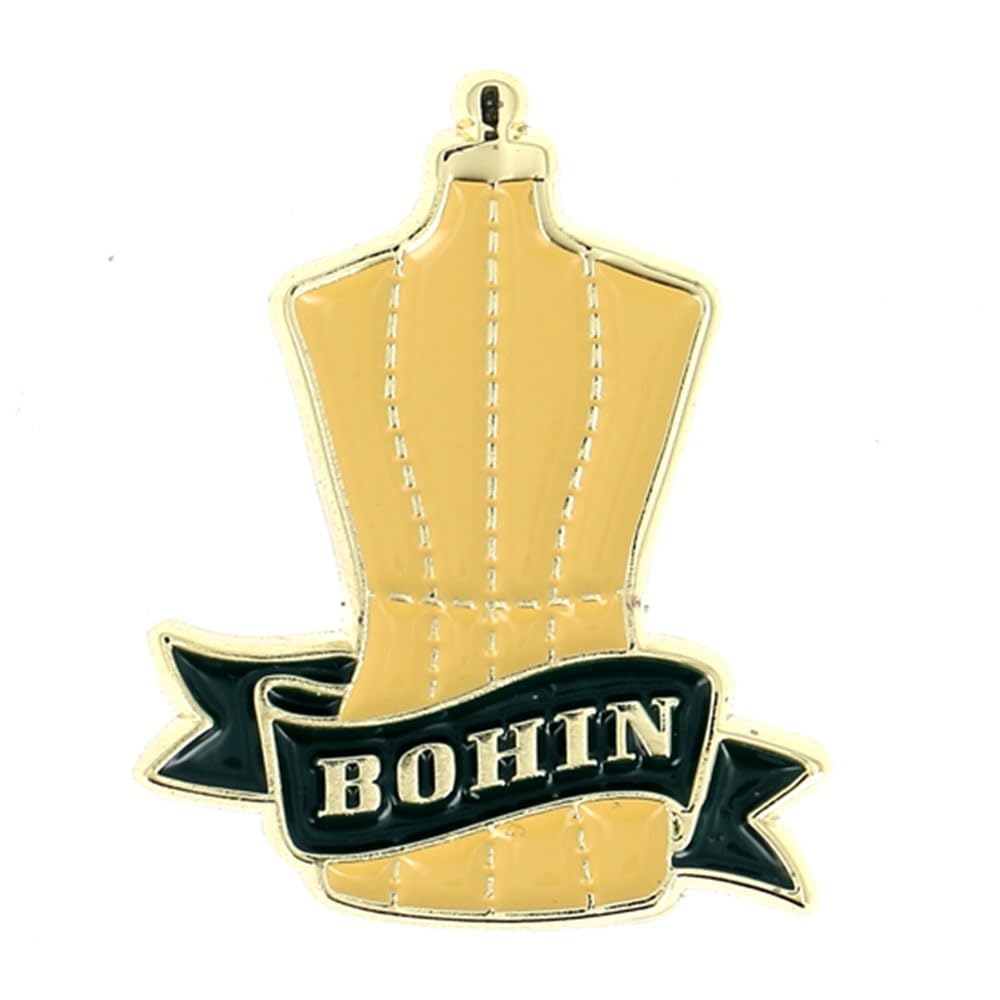 BOHIN France Vintage Needle Minder - Mannequin Design, Magnetic Minder for Sewing or Embroidery Project - 1 Piece