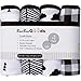 BaeBae Goods Swaddle Blanket, Adjustable Infant Baby Wrap Set of 4, Baby Swaddling Wrap Blankets Made in Soft Cotton (0-3 Months)