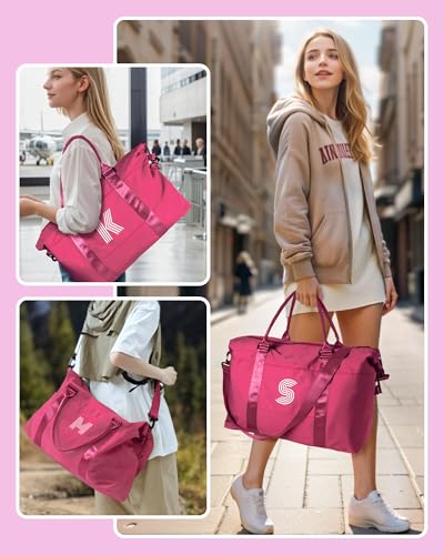 Image of Initial Travel Duffel Bag, Sports Bag, Personalized