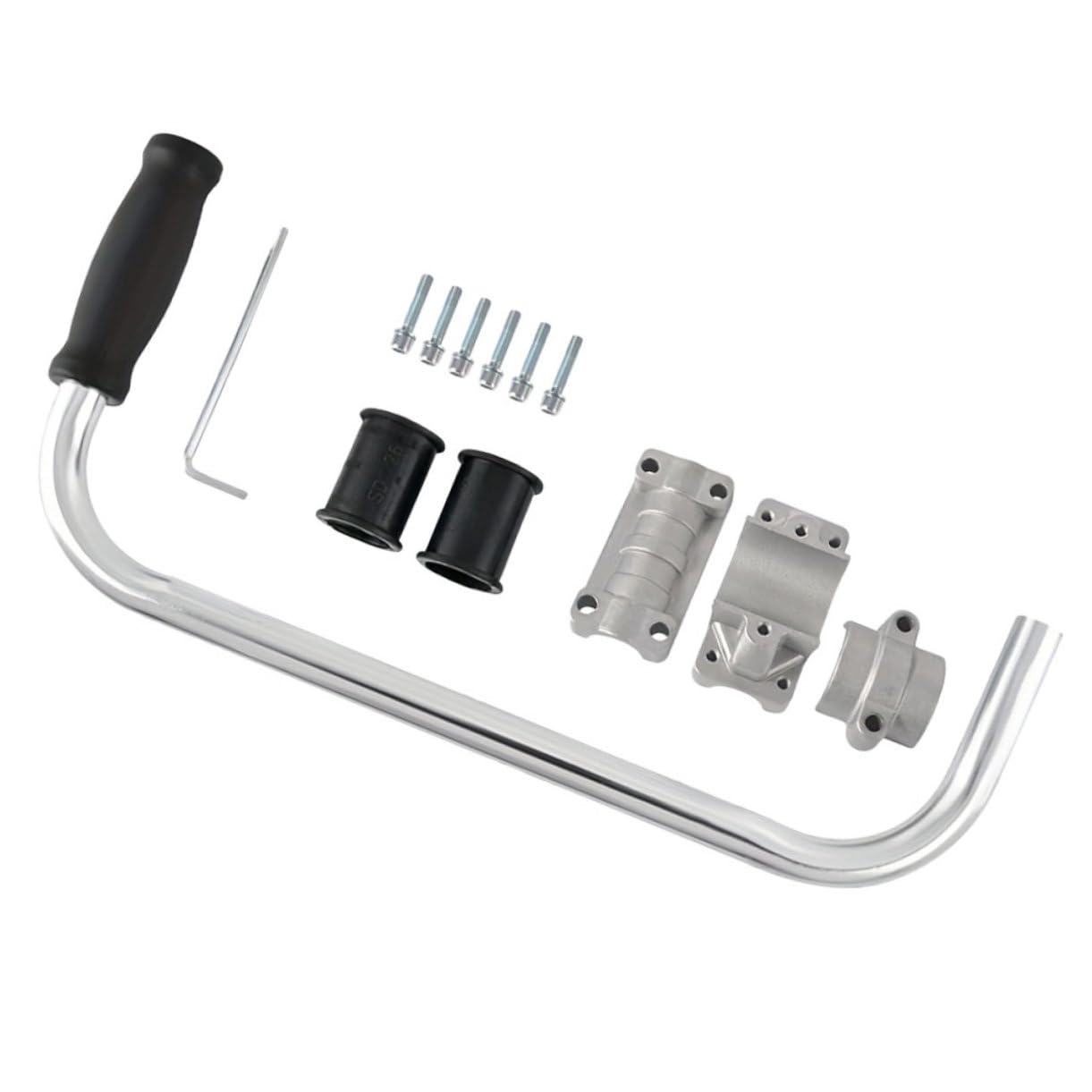 Outanaya Lawn Mower Grip Handle for Gardening Tools Ergonomic Replacement Grip for Trimmers Ensures Stability and Comfort for Lawn Care Compatible with Various Mowers and Trimmers