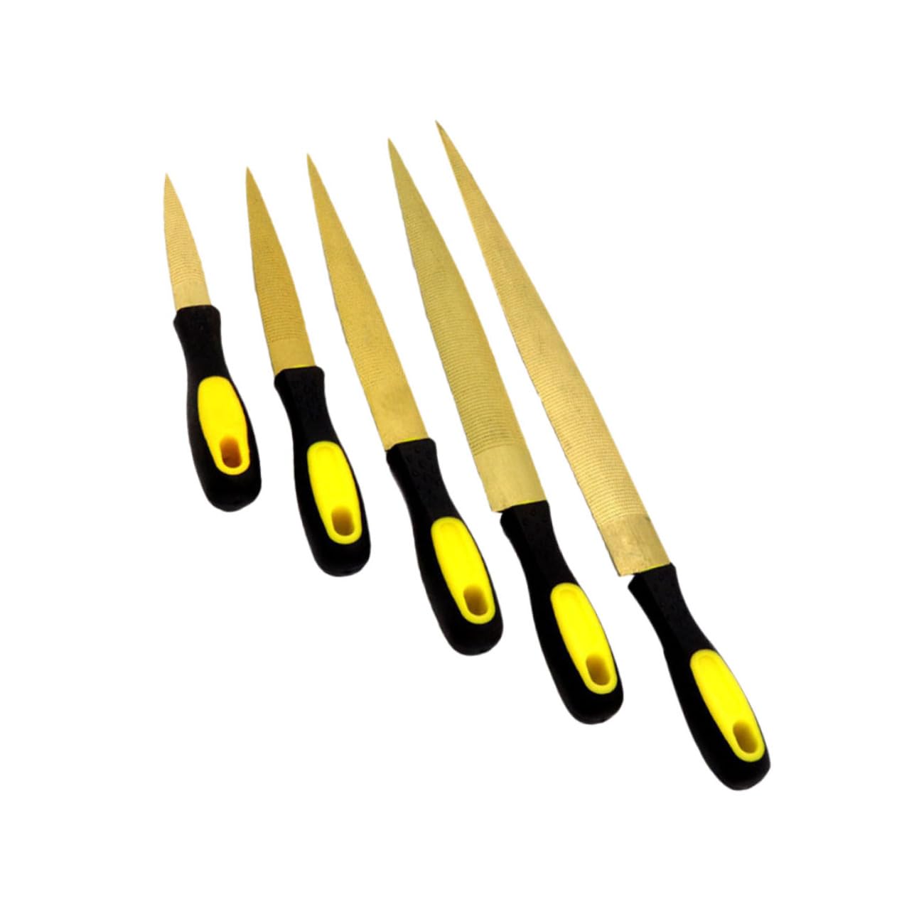 DOITOOL Limas Para Carpintería Set De 5 De Acero Para Trabajar La Madera Herramientas De Precisión