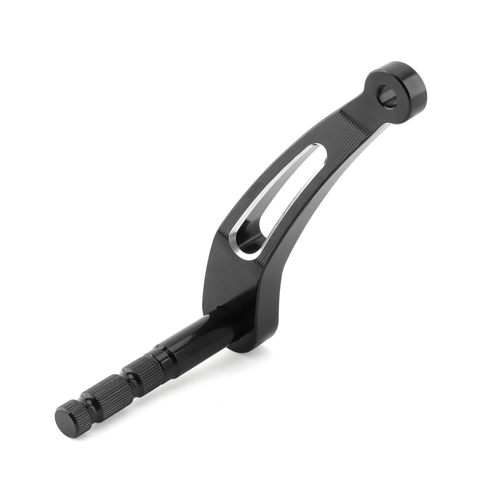 GVGFKPKZAY for Harley Softail Low Rider Fat Bob Street Bob Breakout FXBR 2018-2023 Motorcycle Gear Shifter Motorcycle Gear Shift Lever(Black White)