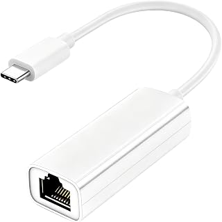 Ethernet to USB C,USB C to Ethernet Adapter,100Mbps to USB C 2.0,Network Adapter for Laptop Computer,Desktop Computer,MacBook Pro