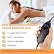 Ricyea Hot Stone Massage Set, Lavasteine für Massage, Hot Stone Basalt 12 Stück Steine im Wärmegerät Tragbar, Massagesteine Set geeignet für Privatanwender, Spa, Massagetherapy & Entspannung (12)