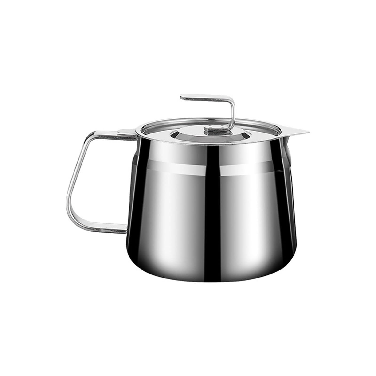 Recipiente para grasa de acero inoxidable 304 con colador de aceite fino para cocina