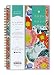Day Designer for Blue Sky 2018-2019 Academic Year Weekly & Monthly Planner, Flexible Cover, Twin-Wire Binding, 5" x 8", Floral Sketch Design