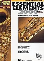 Essential Elements 2000: Comprehensive Band Method (B flat Tenor Sax Book 1) Texas Edition 0634074938 Book Cover