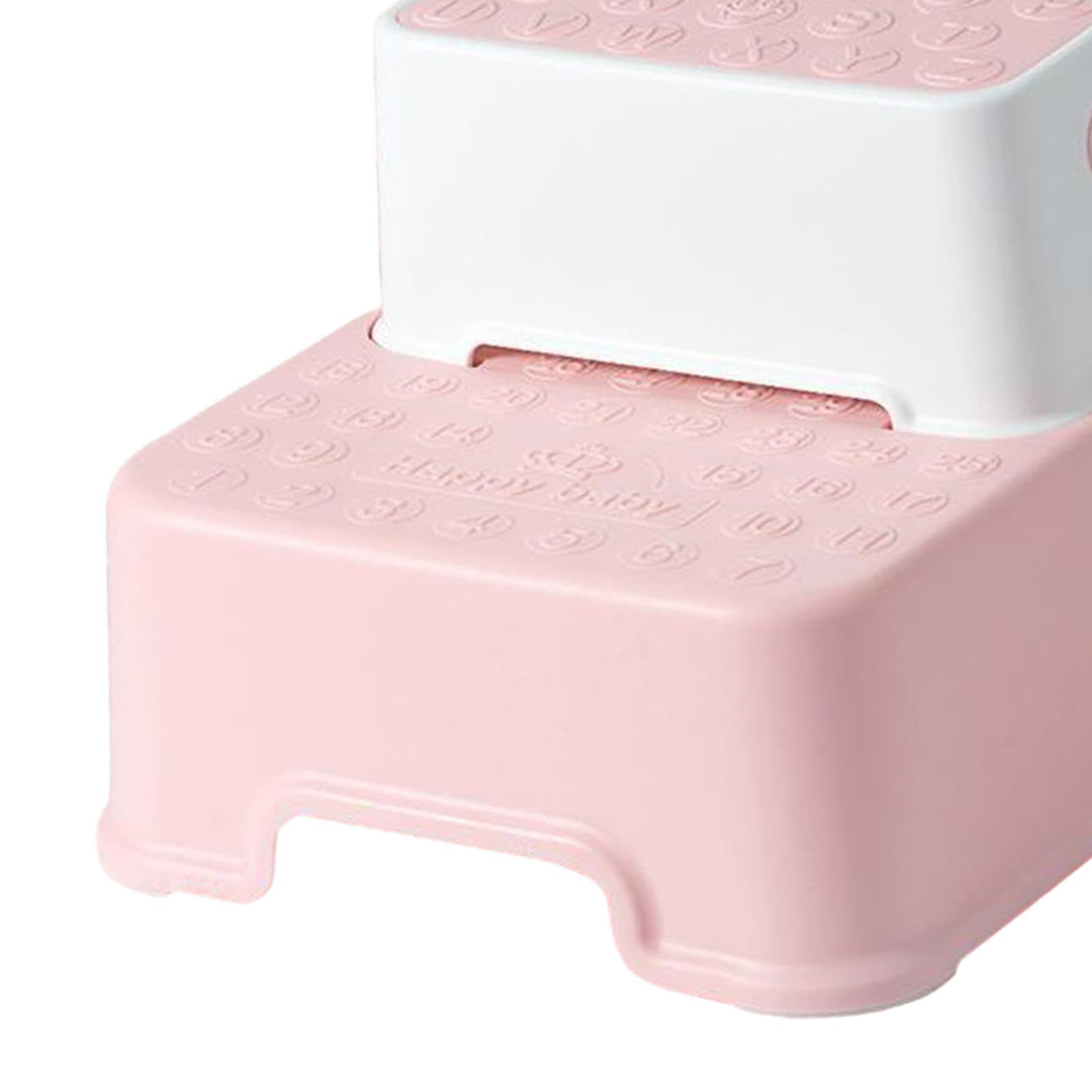rockible Escalón Infantil para Baño y Cocina, Seguro y Práctico, Rosa