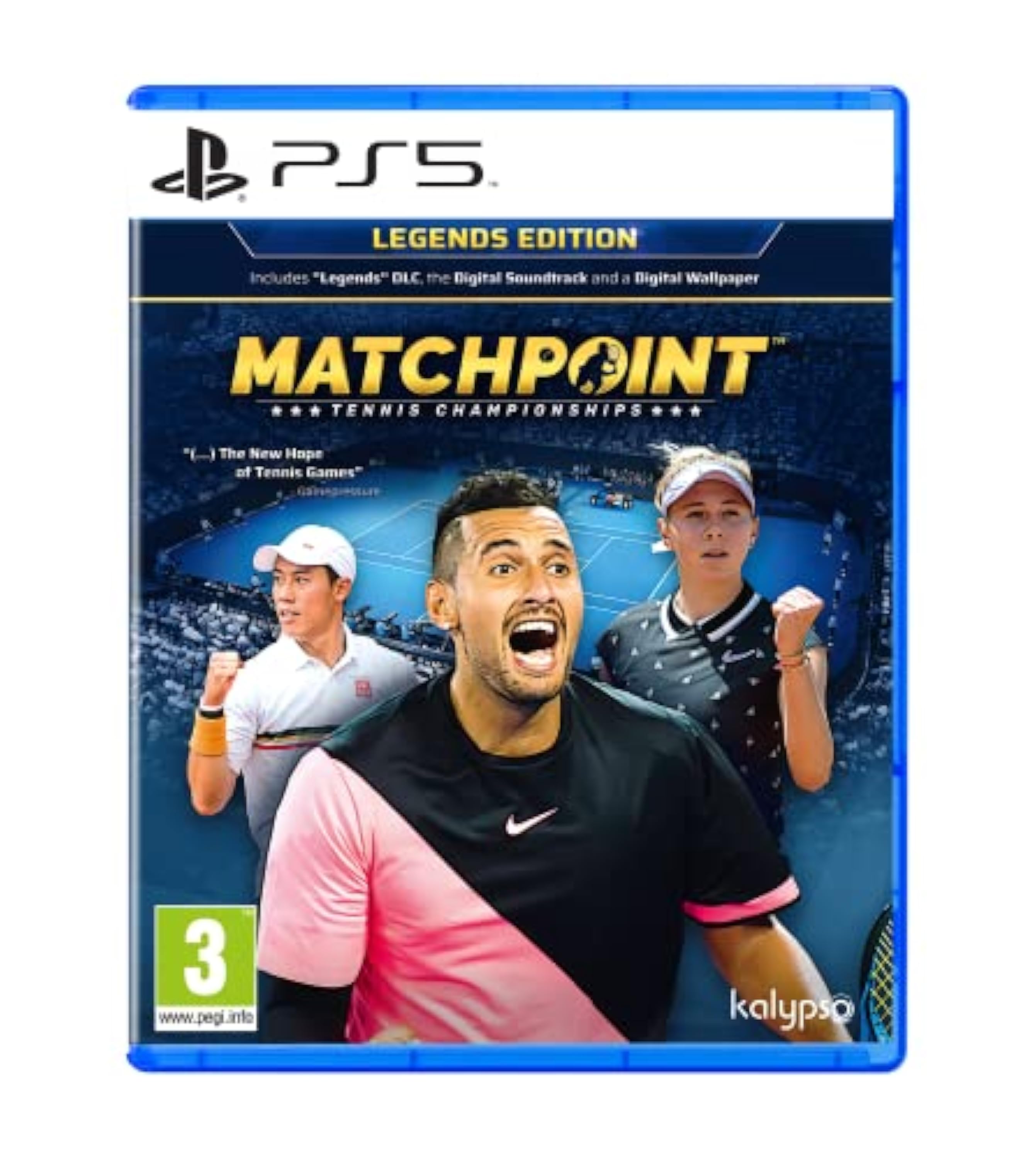 Matchpoint - Juego de PS5 de Tennis Championships Legends Editions