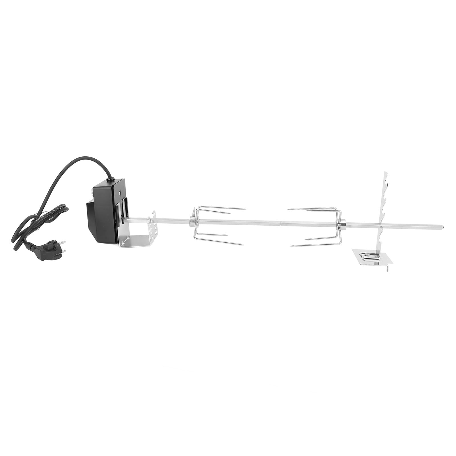 Kit de Parrilla Eléctrica para Barbacoa, Impermeable, Interruptor Sucio, Motor Giratorio Estable para Asar Al Aire Libre, Cerdo Entero, Pollo, Cordero, 15 Kg, 220 V, UE para Reuniones