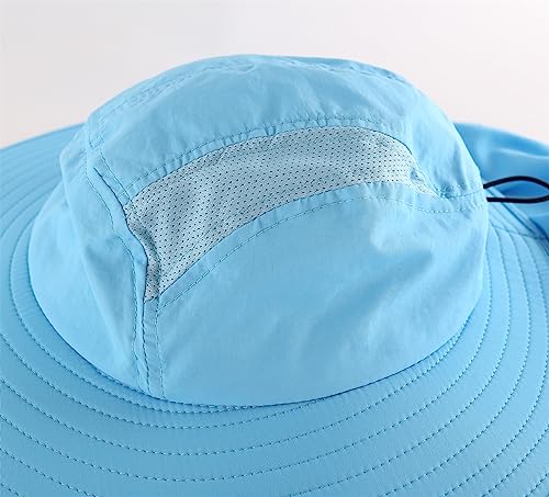Decentron - Cappello da pesca a tesa larga con