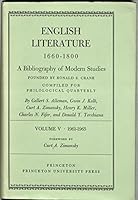 English Literature, 1660-1800: A Bibliography of Modern Studies: Volume V: 1961-1965 069106184X Book Cover