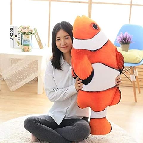 XIAOHONG 31-Inch Clownfish Plush Toy Cover