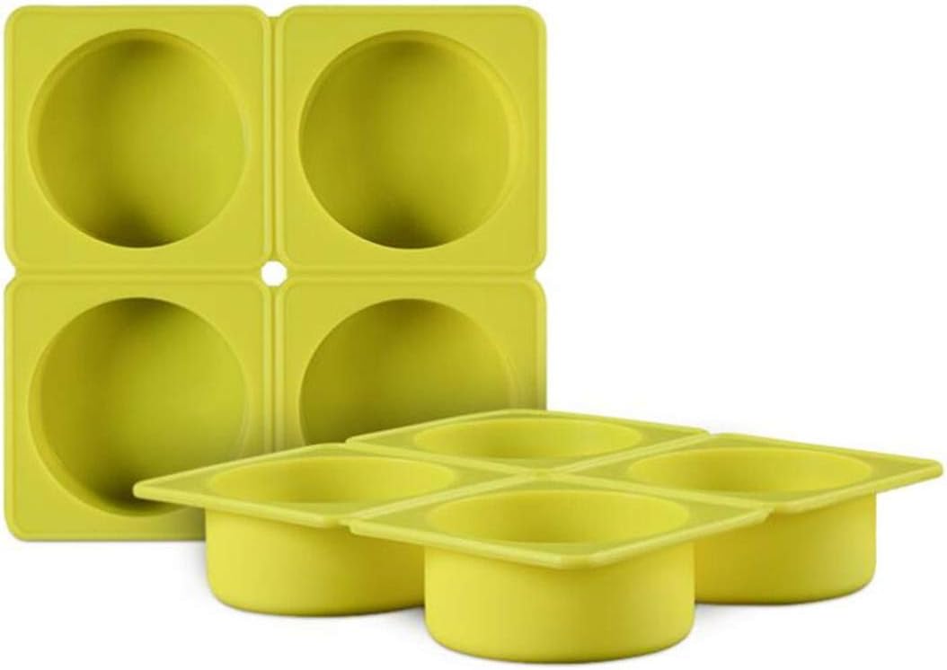 OYIXU DIY 3D Round Shape Soap Mold Silicone Pudding Cake Cookies Baking Mold