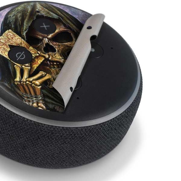 Skinit Decal Audio Skin Compatible with Amazon Echo Dot 3 - Officially Licensed Alchemy Carta Reapers Ace Design