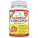 EarthWell Turmeric Curcumin Extract Anti-inflammatory Supplement, 650mg (120 Capsules)