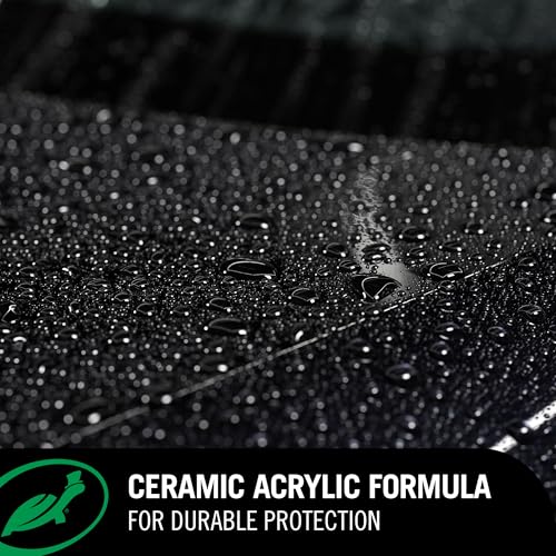 Turtle Wax Hybrid Solutions Ceramic Acrylic Black Car Wax Spray, Restores Apperance of Black Car Paint, Ceramic Coating Protection, Extreme Water Beading, High Gloss Shine, 16 oz (Pack of 1) - Image 4