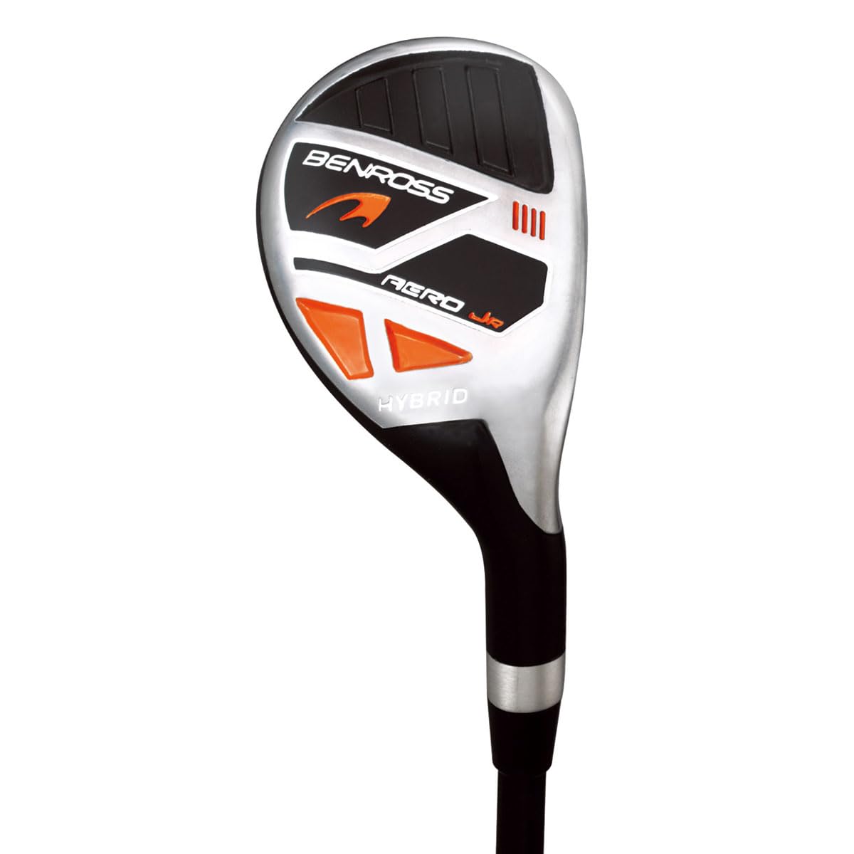 Benross Aero Orange Junior Golf Hybrid – Hybrid for Kids – Oversized Clubhead, Lightweight Graphite Shaft – Perfect Beginner Golf Club for Juniors – AGE 5-7