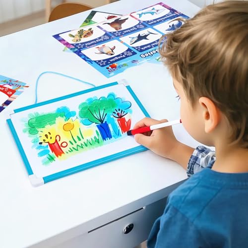 Learn2M Sorting Toys for 3-5 Year Olds, 7 Themed Matching Games with Magnetic Whiteboard, Montessori Fine Motor & Writing Practice, Speech Therapy & Classroom Learning Gift - Image 3