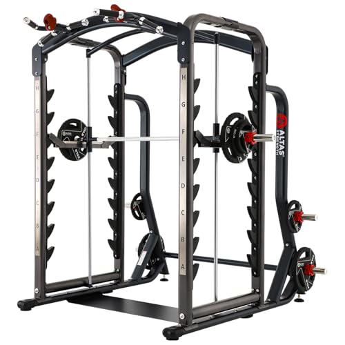 ALTAS Strength AL-3069 Multi Function 3D Power Rack Exercise Cage 2000IB Workout Light Commercial Fitness Equipment