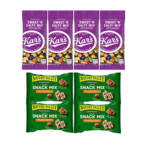 Snacks Variety Pack For Adults - Snack Pack Care Package - Party Mix Snack Mix Chex Mix Individual Packs Bulk Assortment (32 Pack) #TOP4