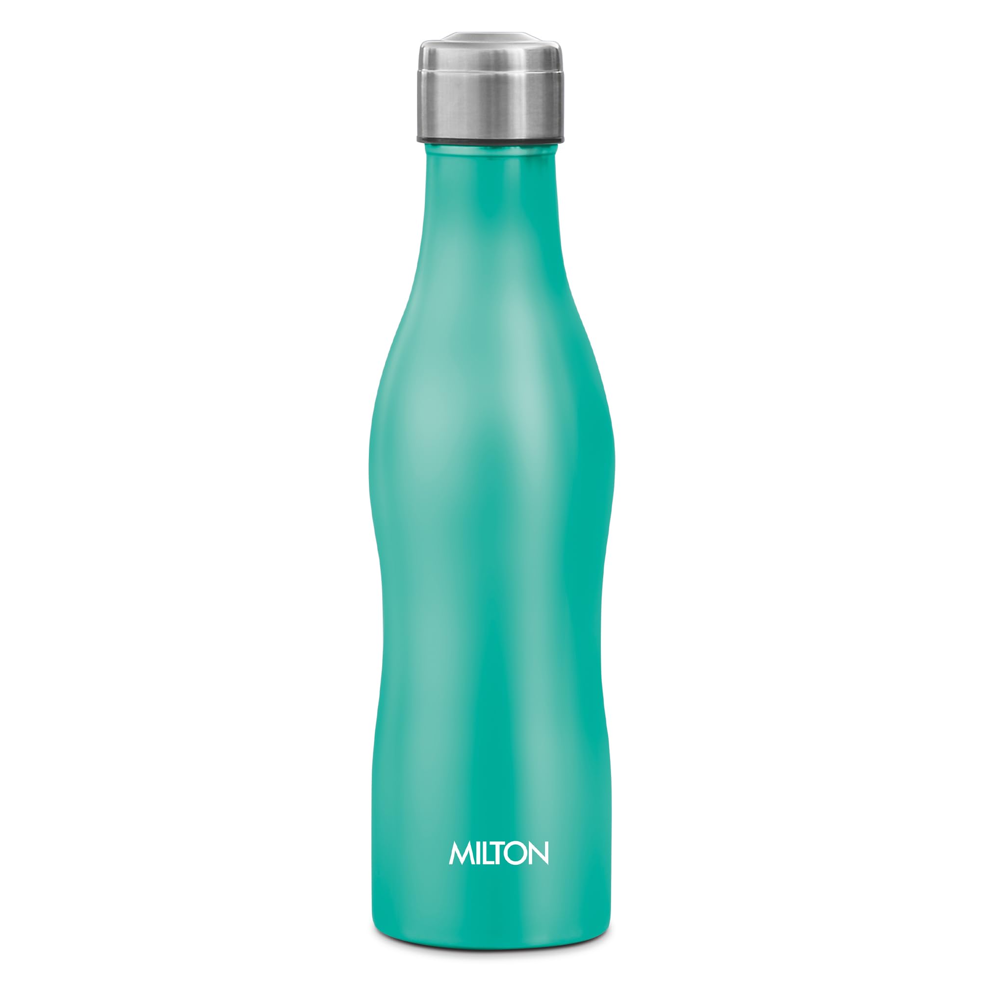 MILTON Campa 800 Stainless Steel Water Bottle 780 ml, Single Walled, ISI Certified I Leak Proof Lid, Rust Proof I For School, Office, Gym I Aqua Green