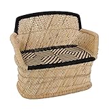 Sofá de jardín de bambú para 2 Personas - Banco de jardín Bambon